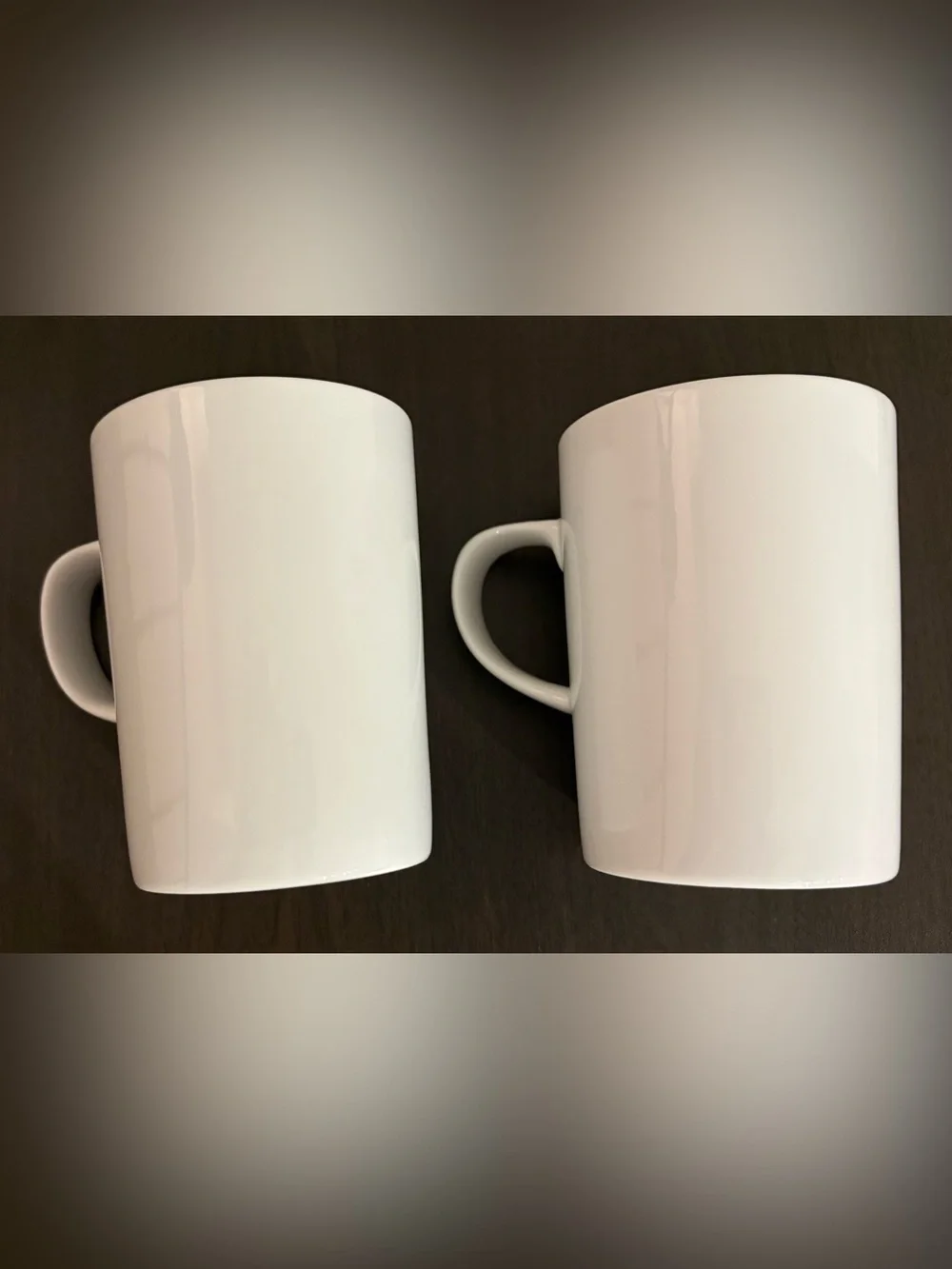 Crate and Barrel Verge 18 oz. Latte Mug Duo - Set of 2 Classic Mugs